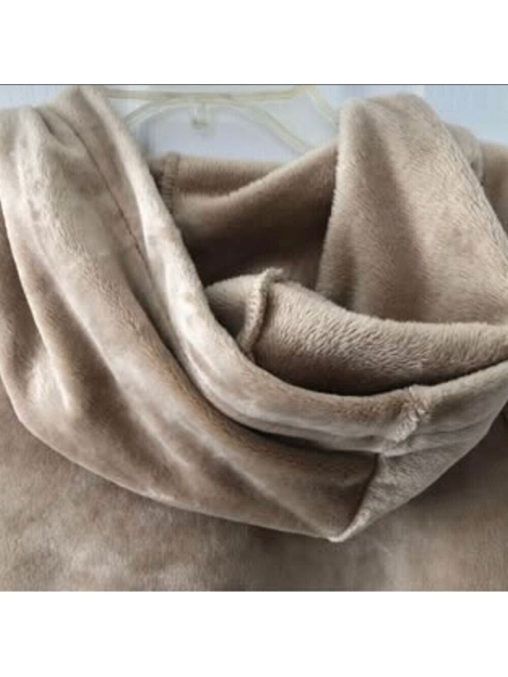 New No Tags Plush Velour Hooded Pullover Soft Warm Cozy Chic XXL - Picture 6 of 6